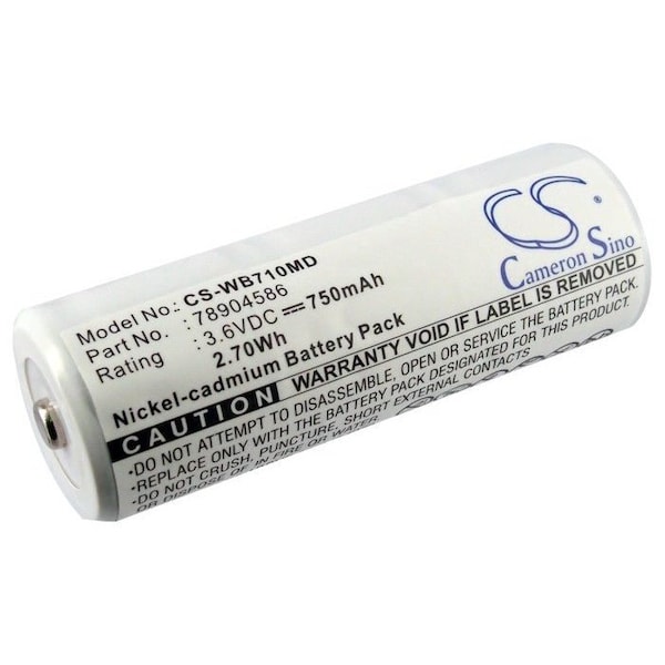 Bsc Preferred Welch-Allyn Medical Repl. Battery CS-WB710MD.4 - main